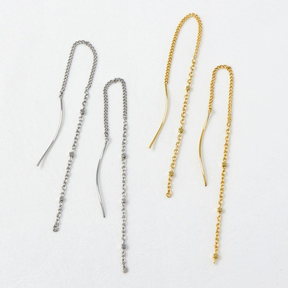 Cable Chain Threader Earrings - osewaya