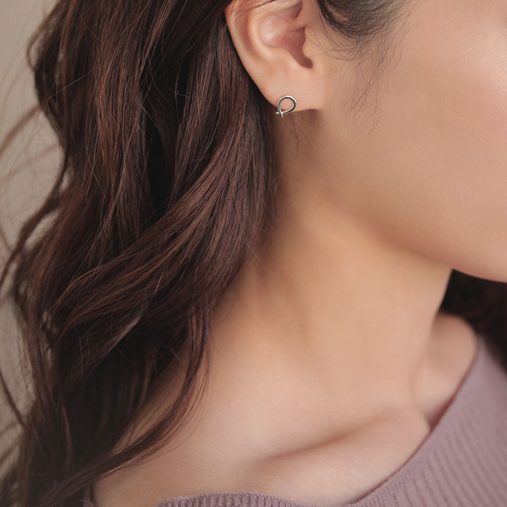 925 Silver Loop Earrings