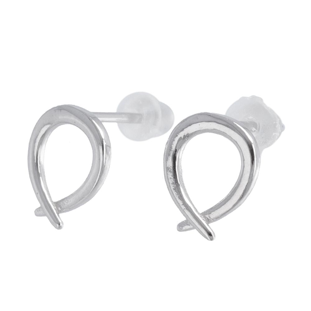 925 Silver Loop Earrings