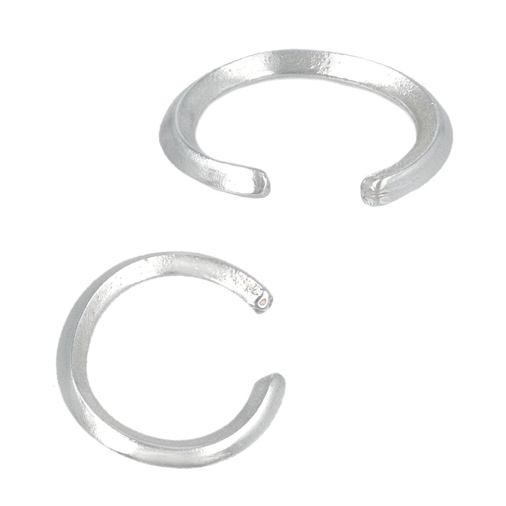 925 Silver Edged Ear Cuff