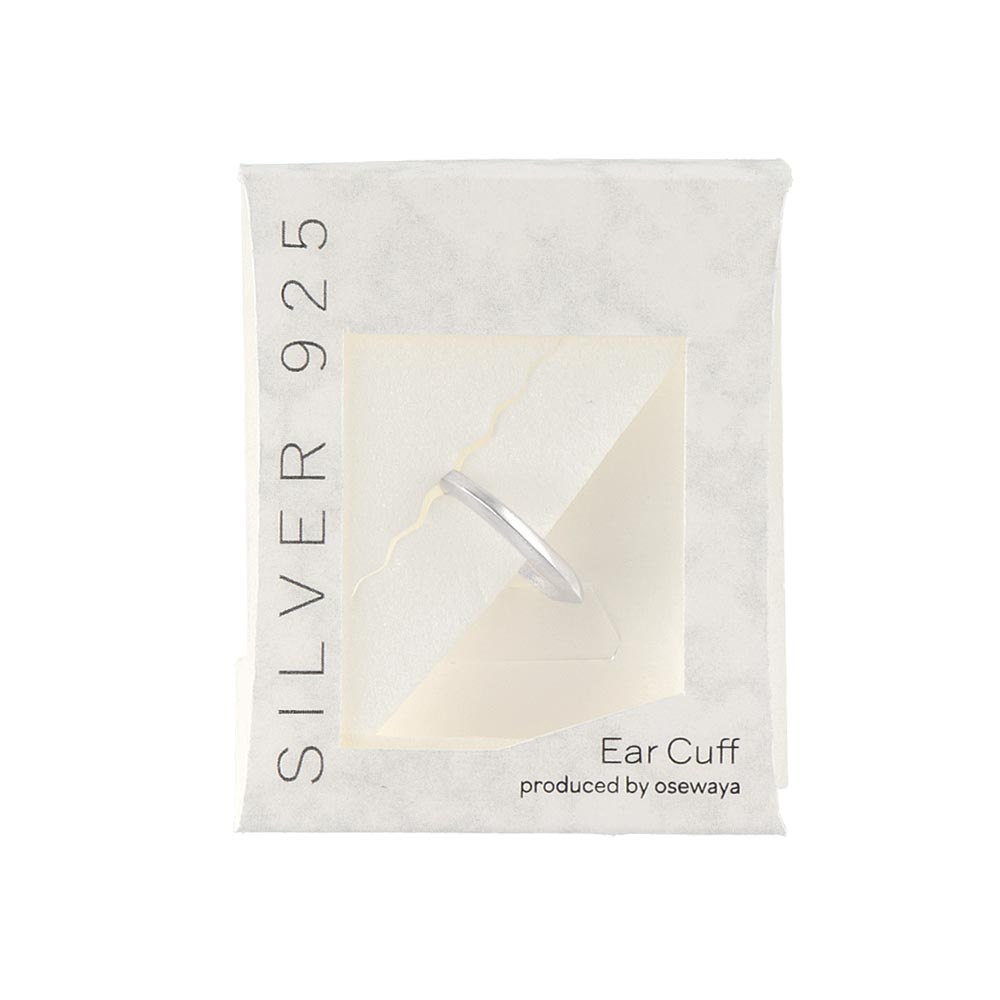 925 Silver Edged Ear Cuff