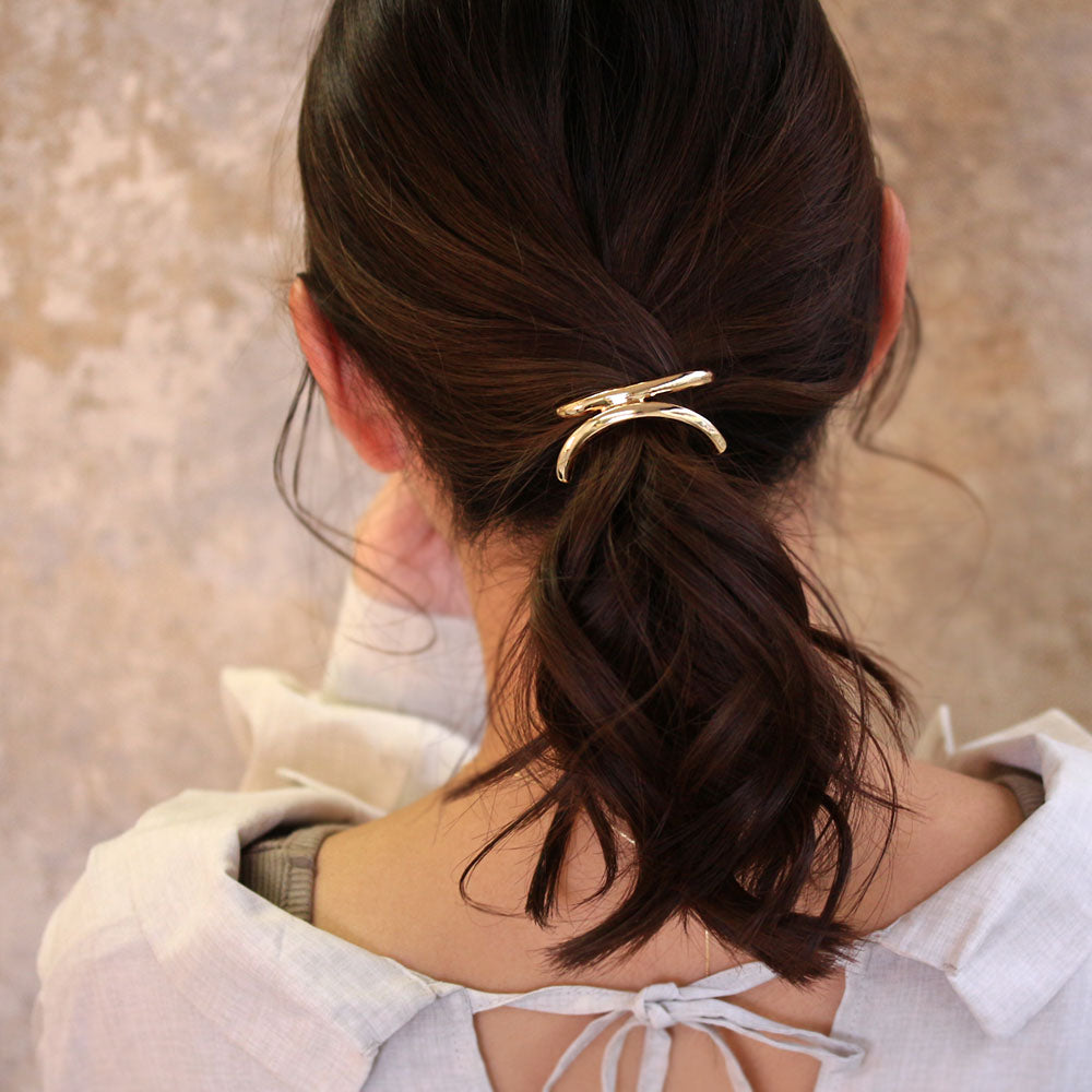 Double Strand Ponytail Cuff