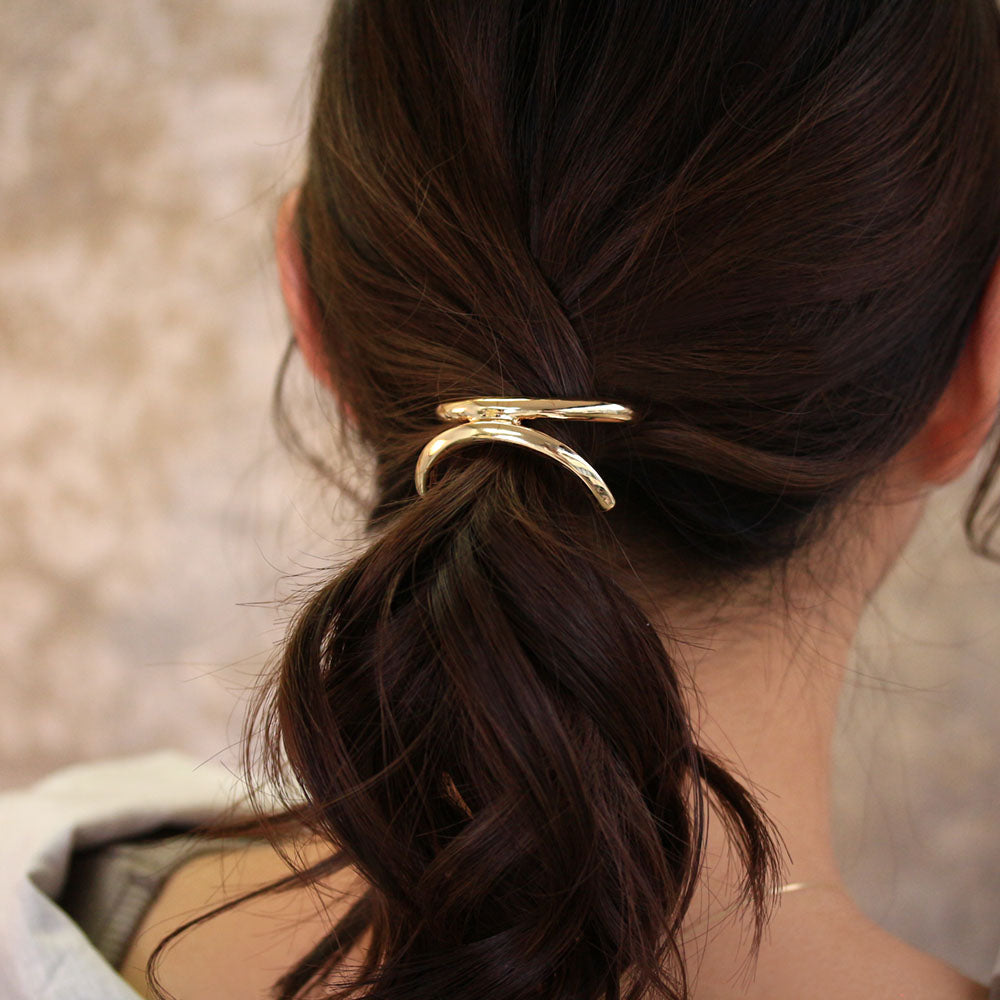 Double Strand Ponytail Cuff