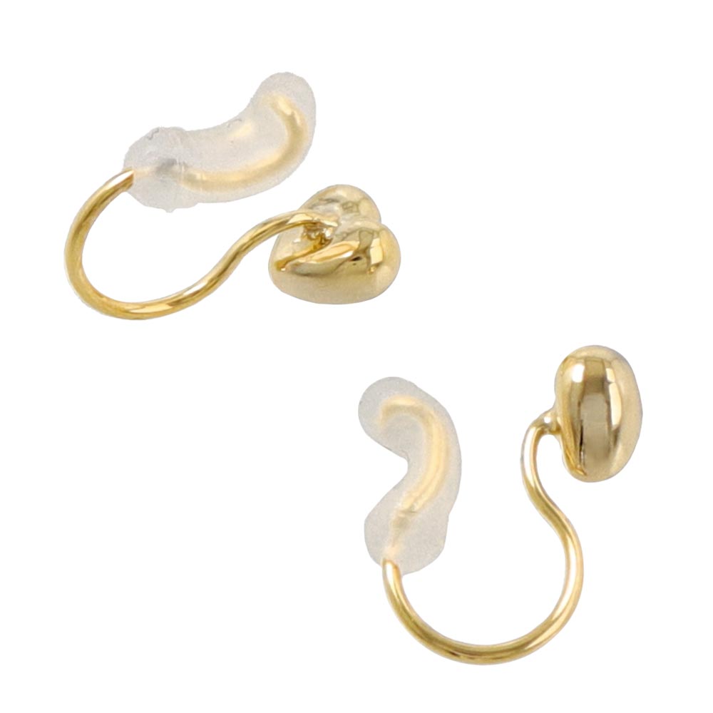 Heart Airy Fit Clip On Earrings