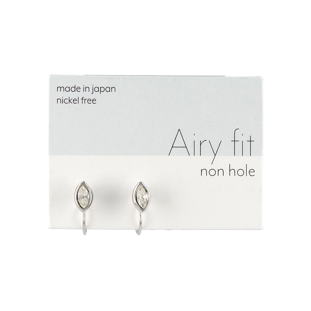 Marquise Airy Fit Clip On Earrings