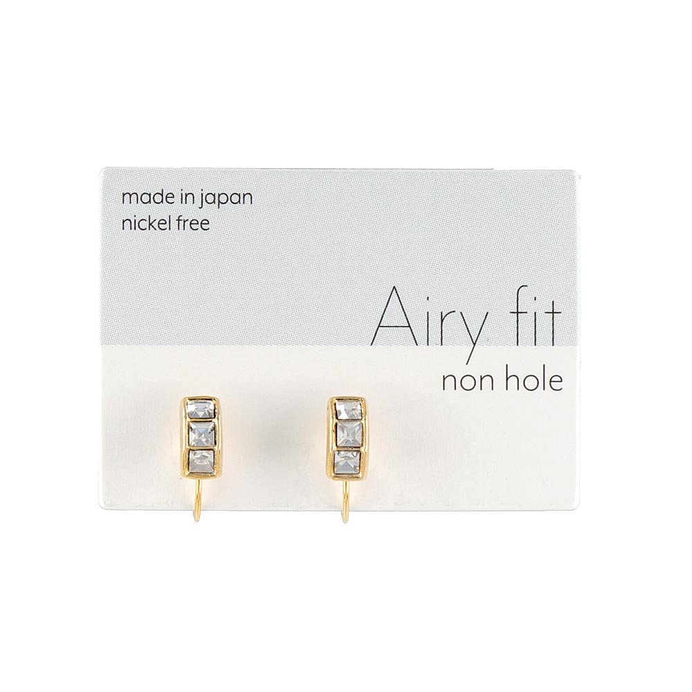 Bar Airy Fit Clip On Earrings