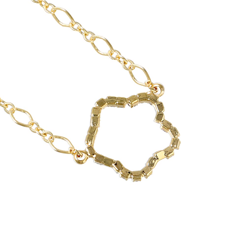 Jeweled Star Chain Necklace