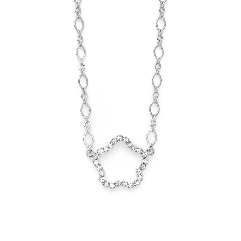 Jeweled Star Chain Necklace