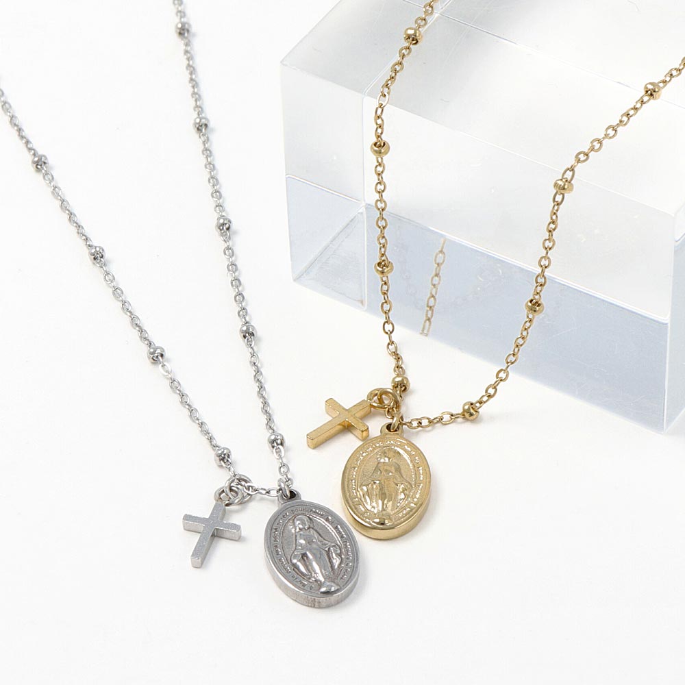 Miraculous Medal Short Necklace