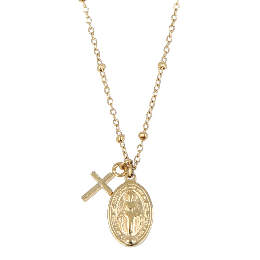 Miraculous Medal Short Necklace