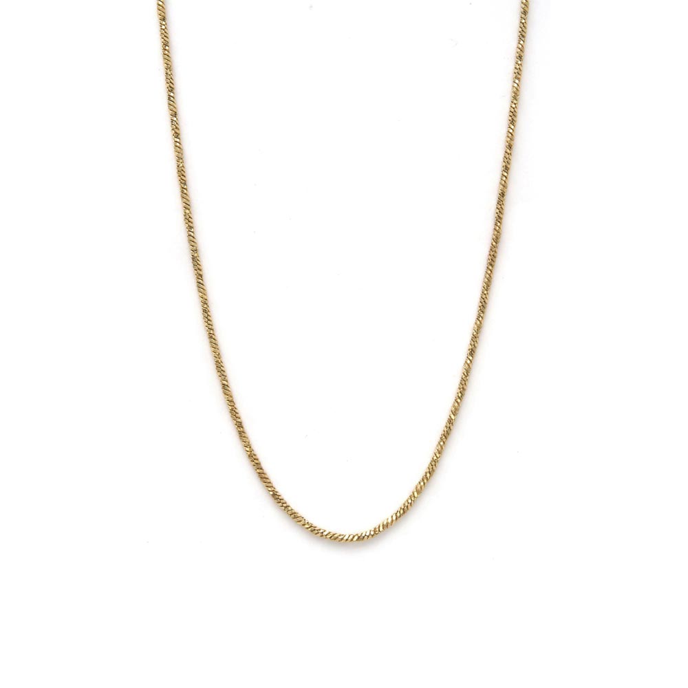 Narrow Chain SS Necklace