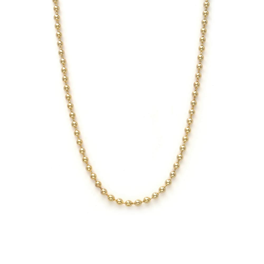 Ball Chain SS Necklace