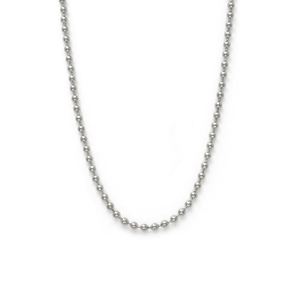 Ball Chain SS Necklace