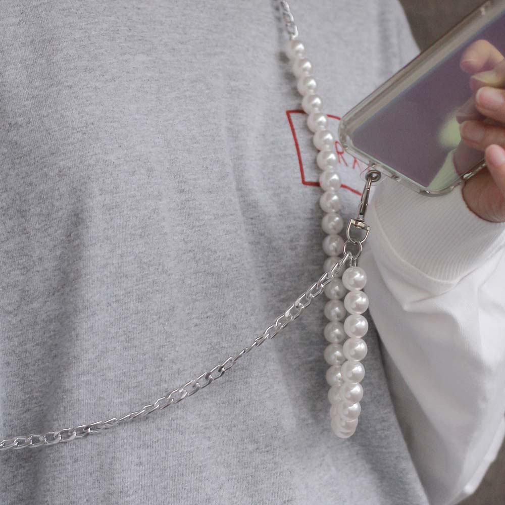 Pearl Chain Smartphone Strap