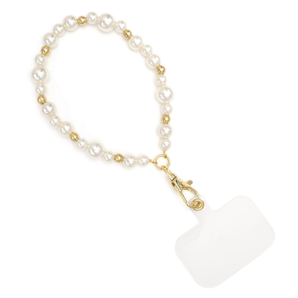 Pearly Chain Wrist Strap for Smartphone