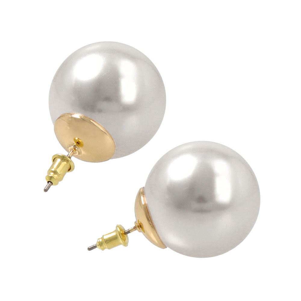 Oversized Pearl Earrings