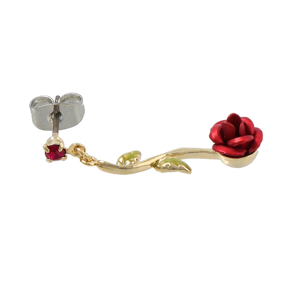 Rose Vine Drop Earrings