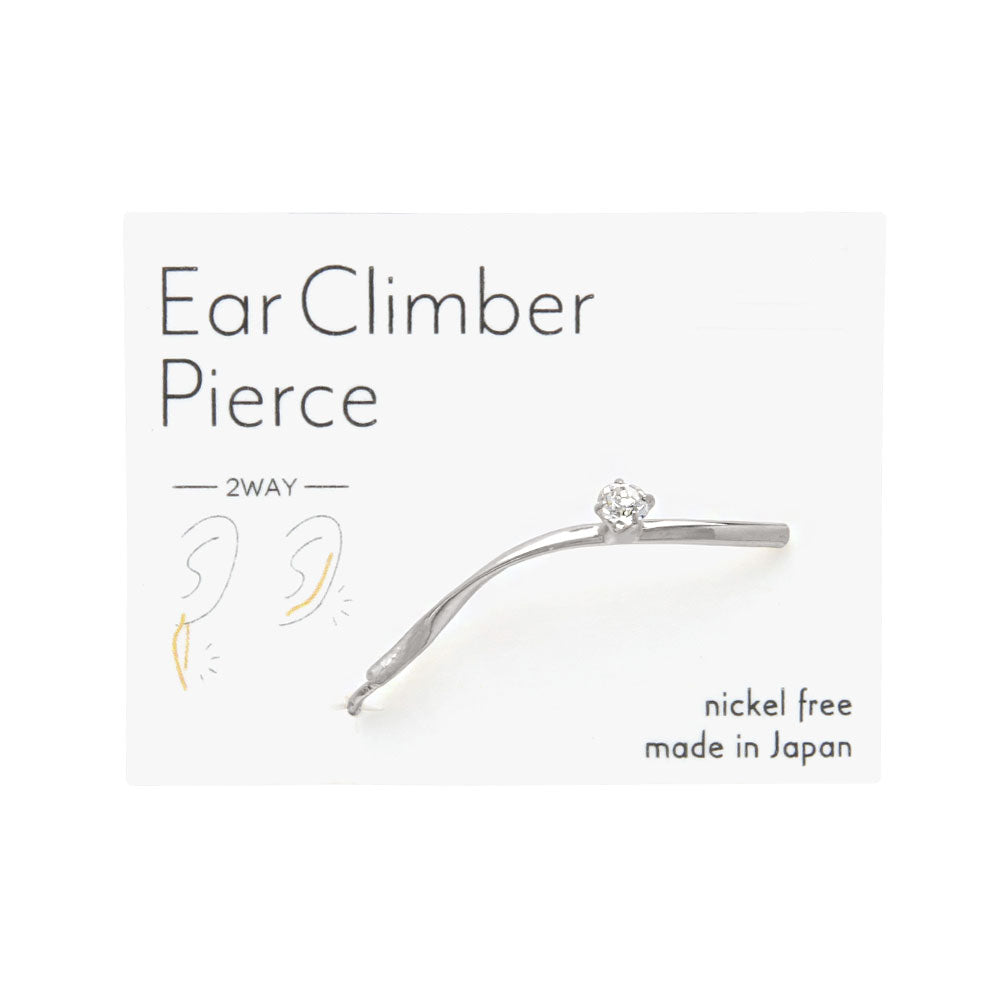 Stone Two Way Climber Earring