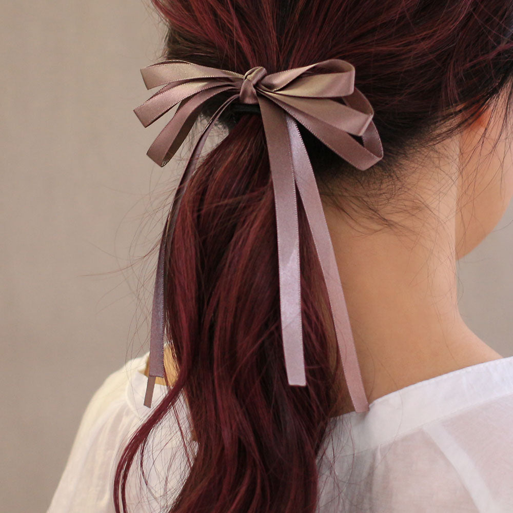 Long Bow Hair Tie