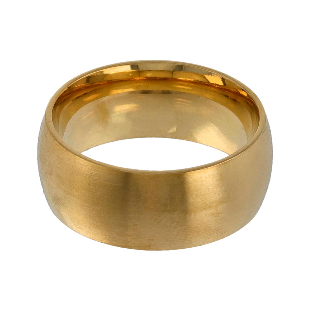 Wide SS Band Ring