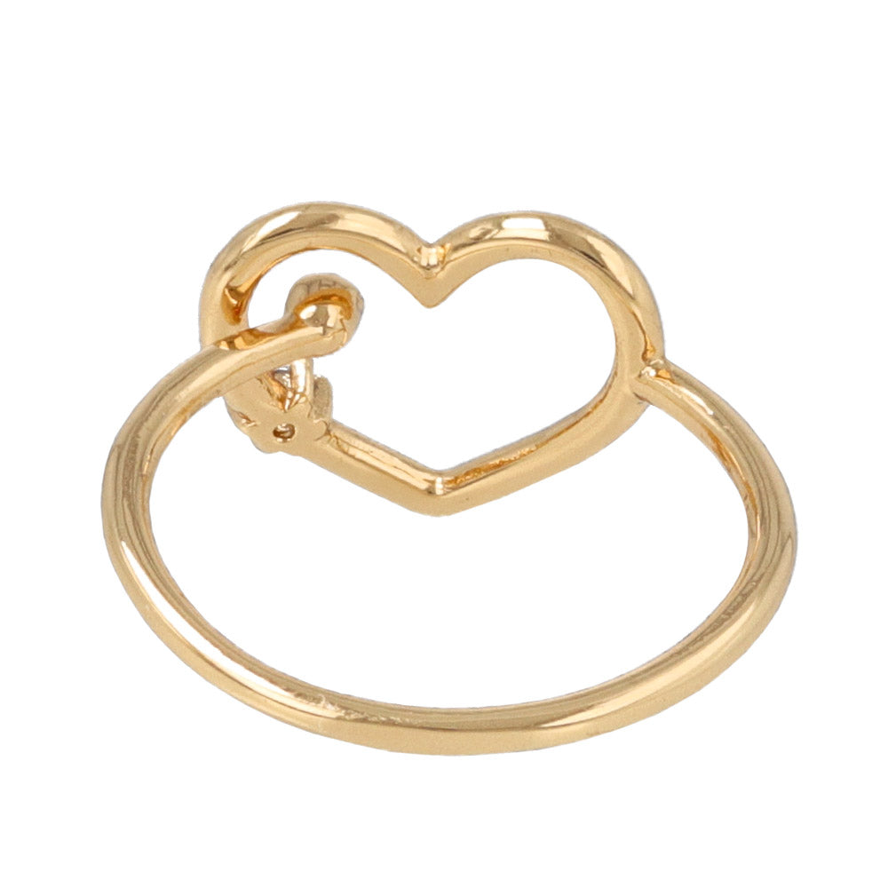 Hollow Heart Ring