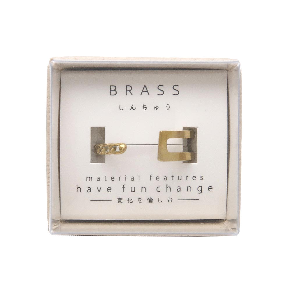 Irregular Style Brass Ring