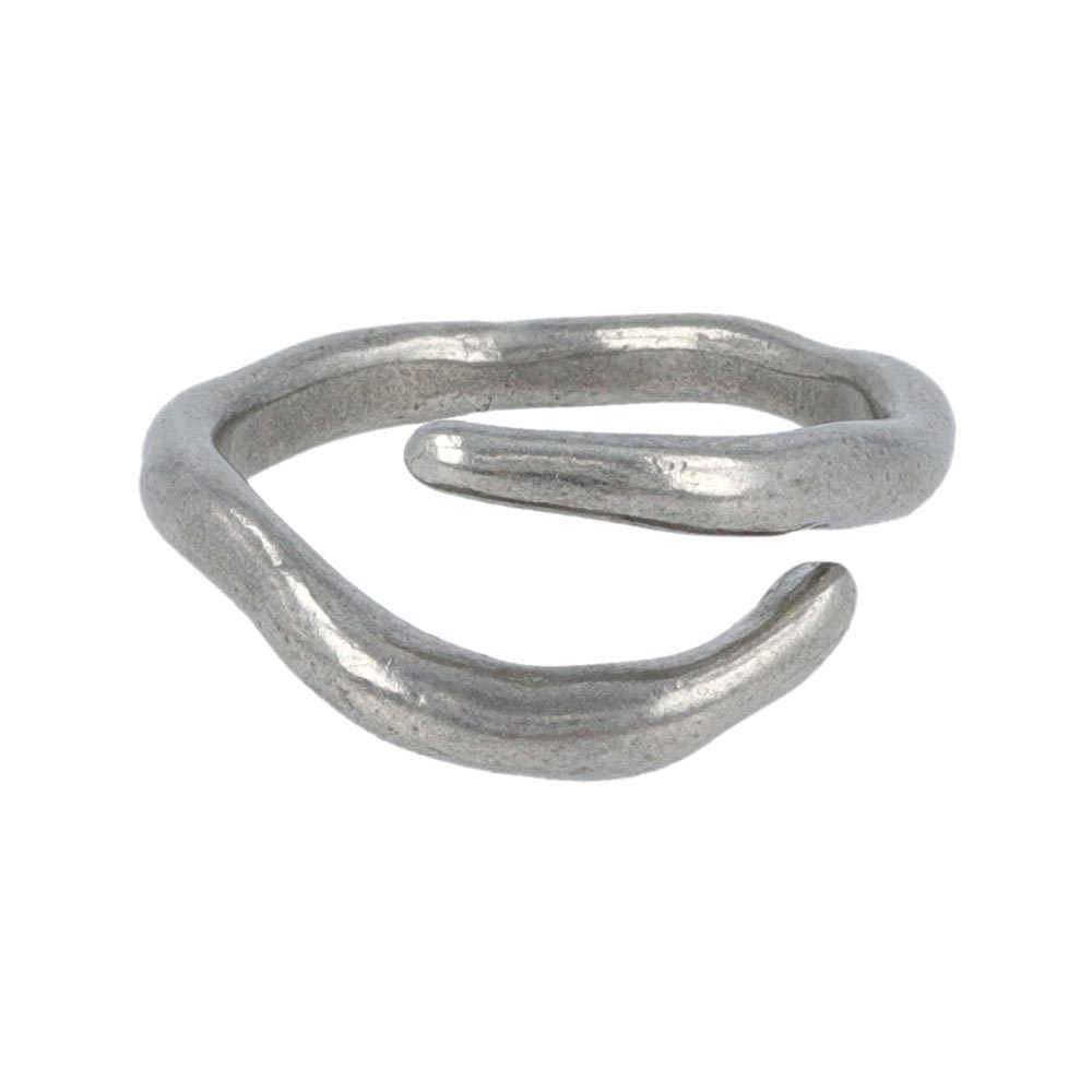 Curved Tin Open Ring