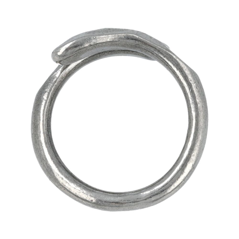 Faceted Tin Open Ring