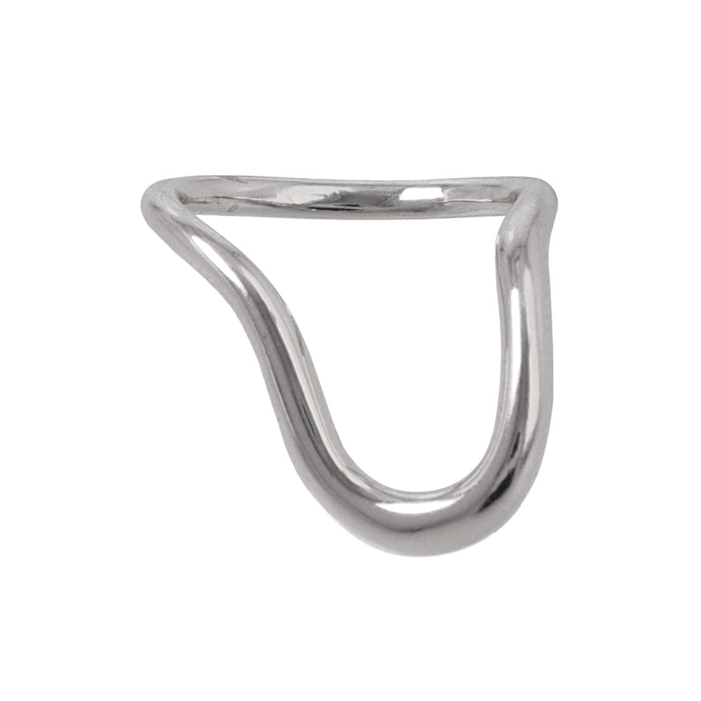 Polished Curved Ring