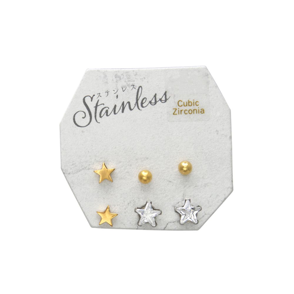 Star SS Earring Pack