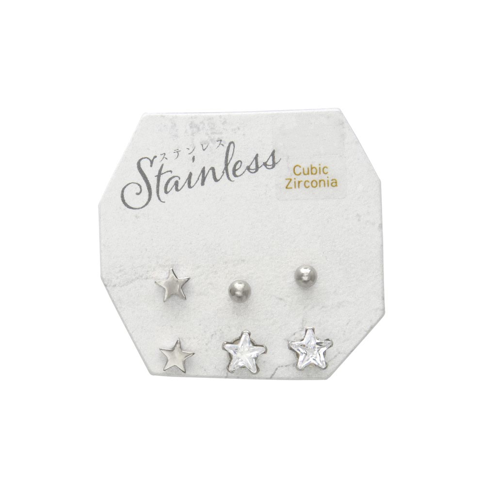 Star SS Earring Pack