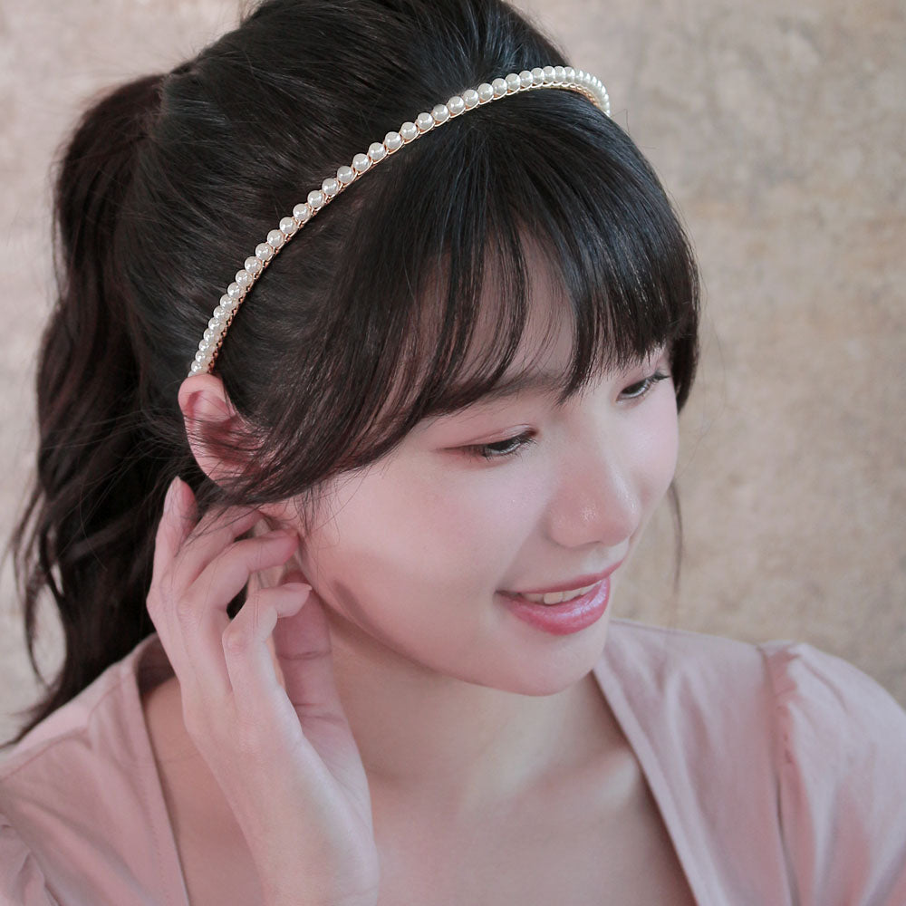 Small Pearl Headband