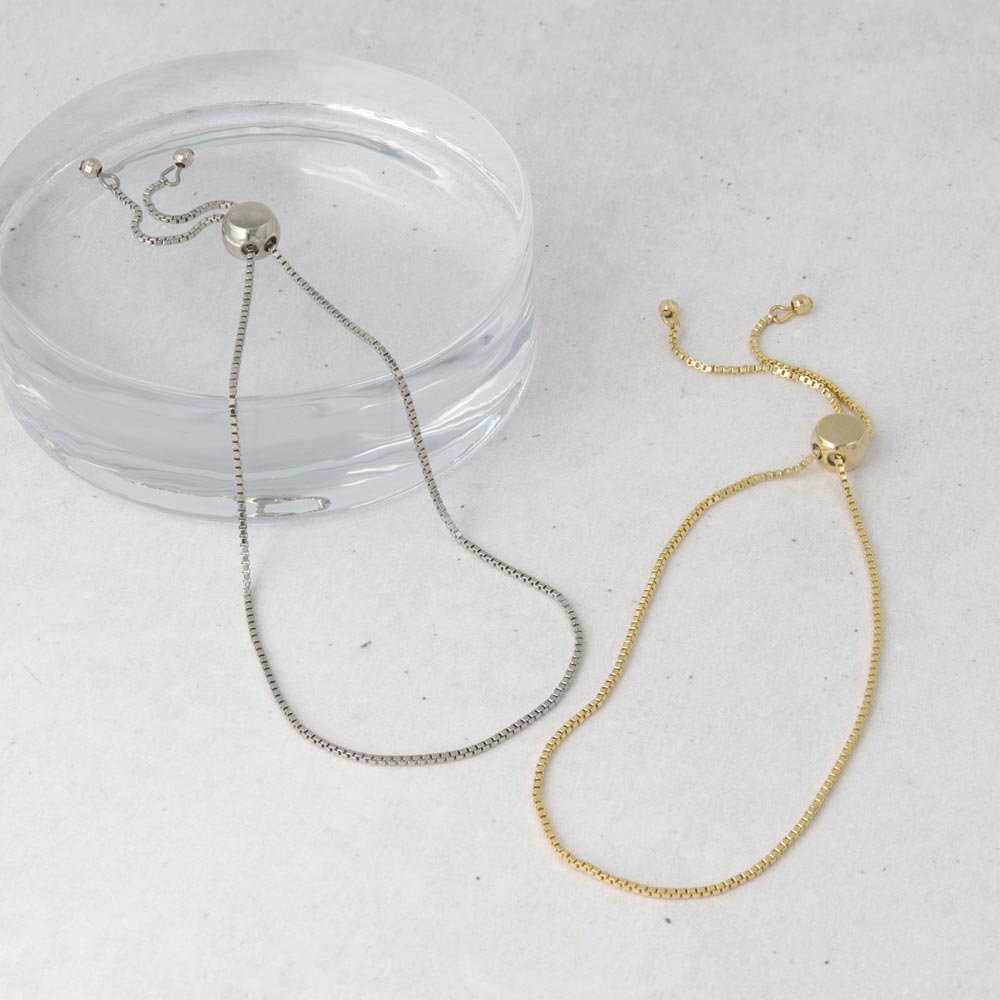 Venetian Chain Slider Bracelet - osewaya