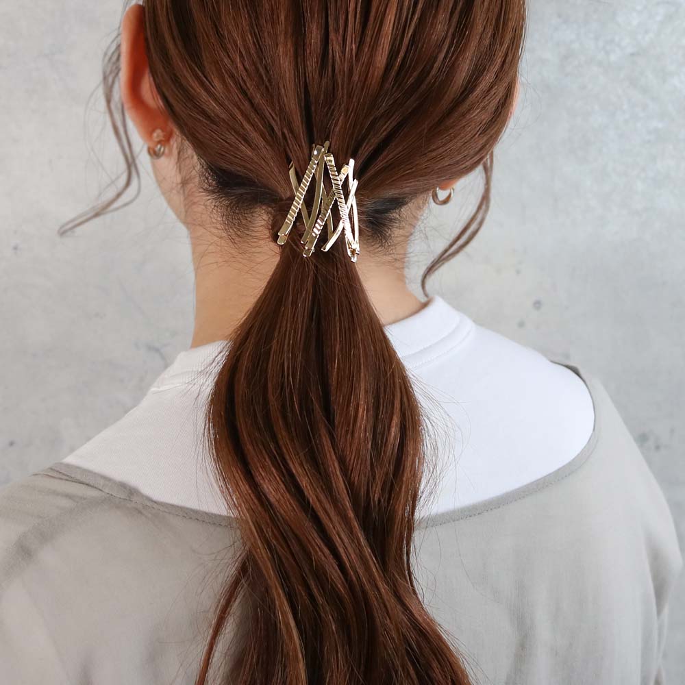 Hairpin Look Ponytail Cuff