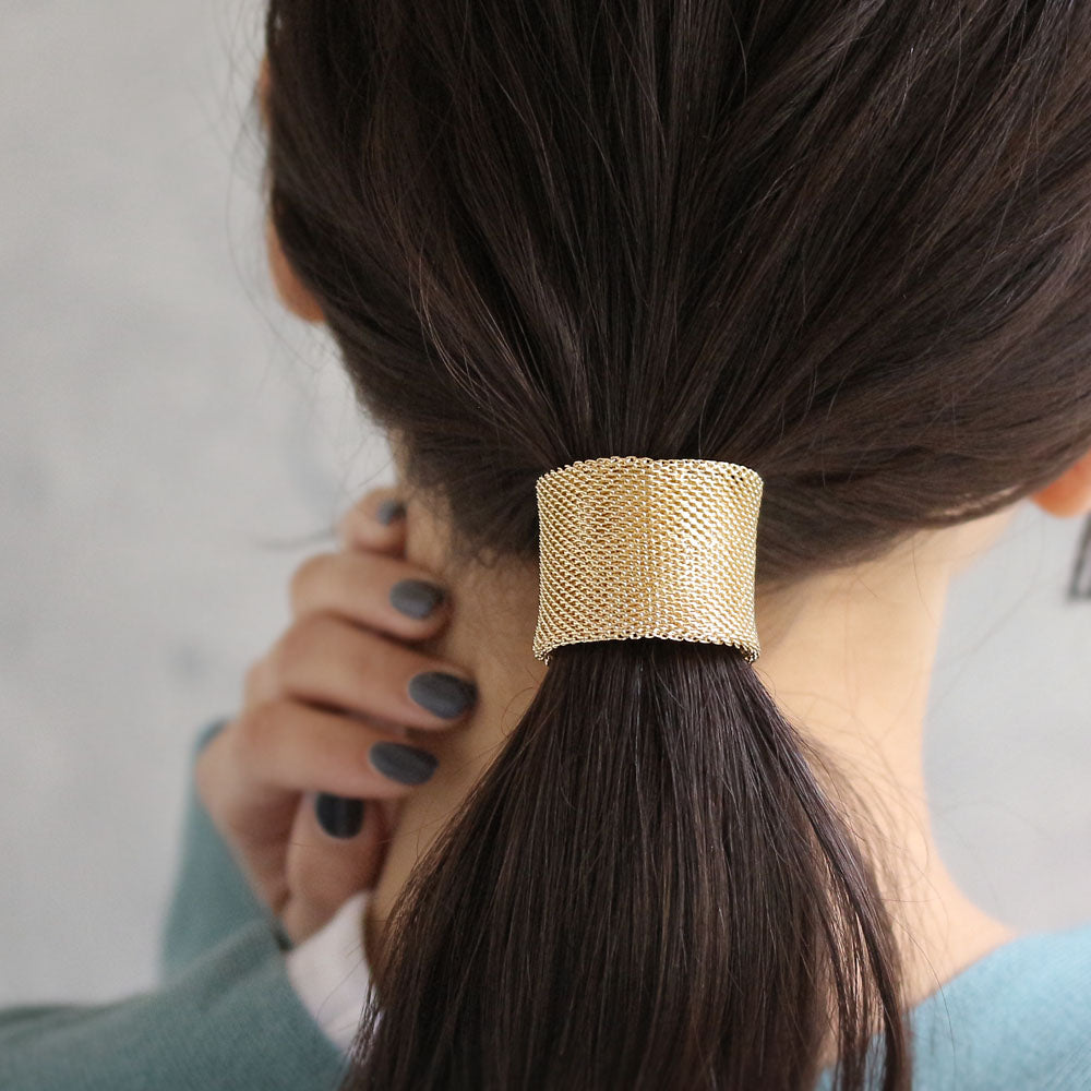 Mesh Ponytail Cuff