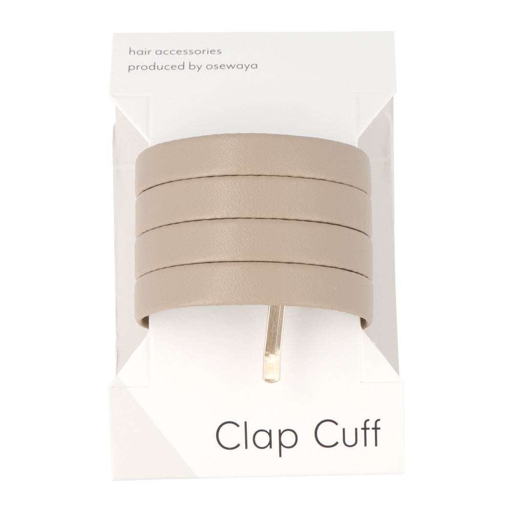 Faux Leather Roll Ponytail Cuff
