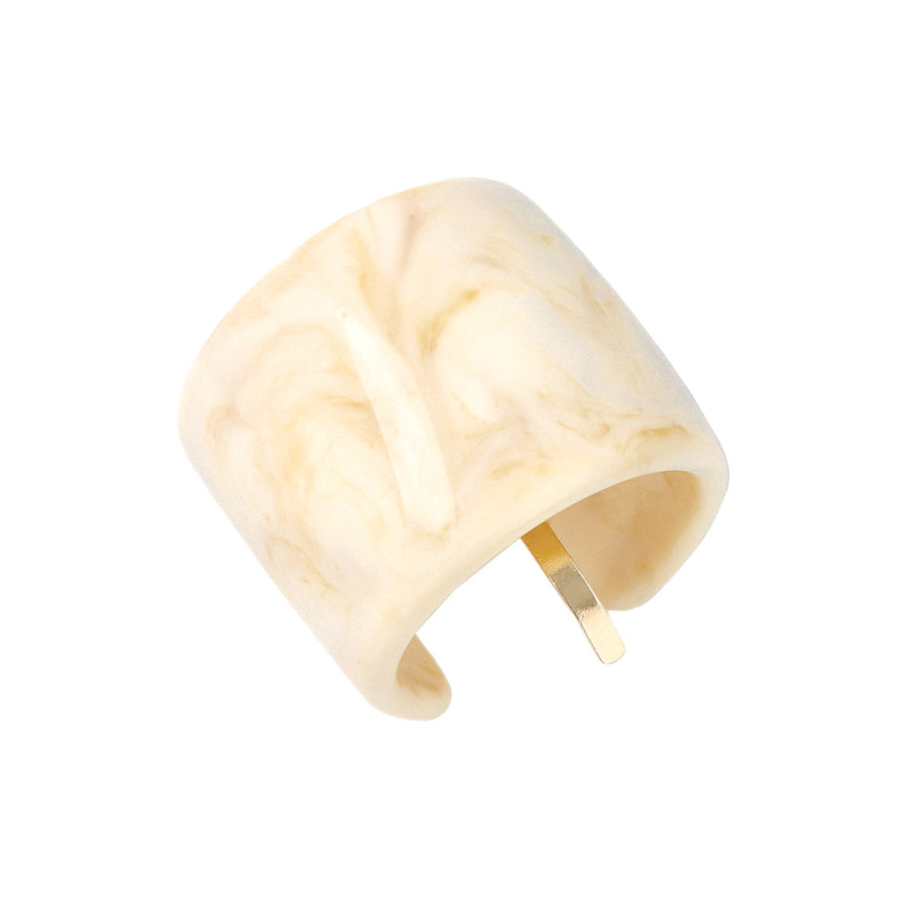 Acrylic Marble Ponytail Cuff