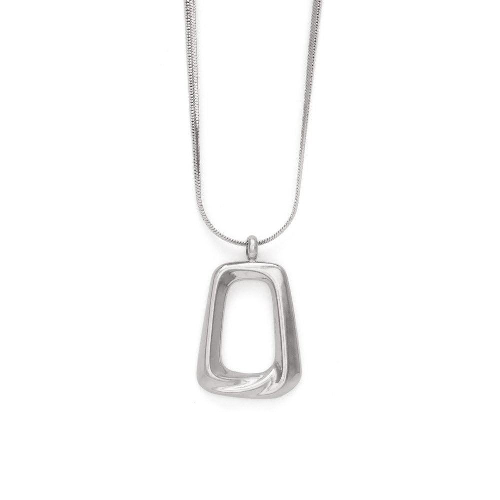 Square Outline Necklace