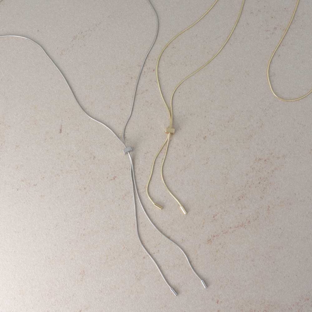 Long Adjustable Lariat Necklace - osewaya