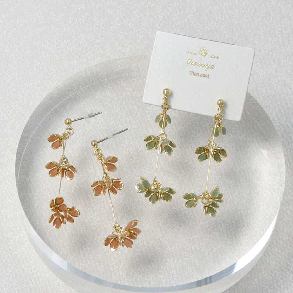 Dangling Flower Earrings - osewaya