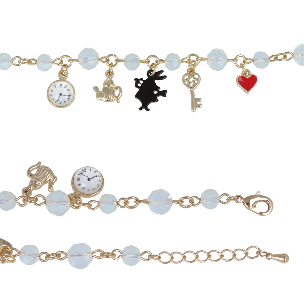 Alice Wonderland Charm Bracelet | Fashion Jewelry | Vintage Jewelry Gifts -  Bracelets | Women Crystal Bangle - Aliexpress
