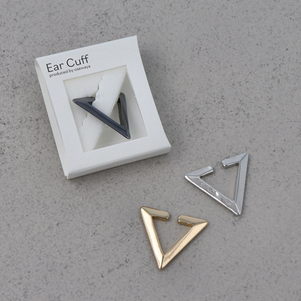 Metallic Triangle Ear Cuff