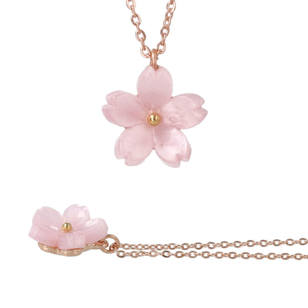 Sakura Pendant Short Necklace