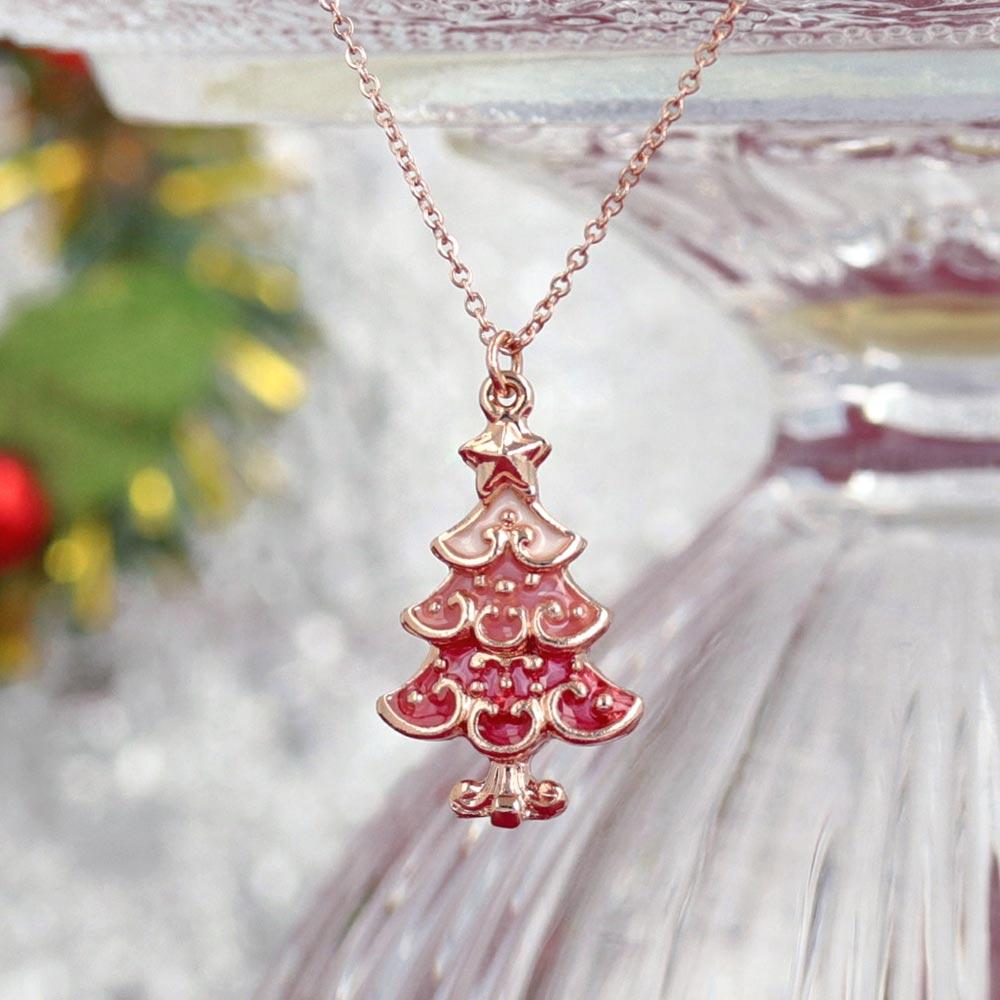 Christmas Tree Necklace - osewaya