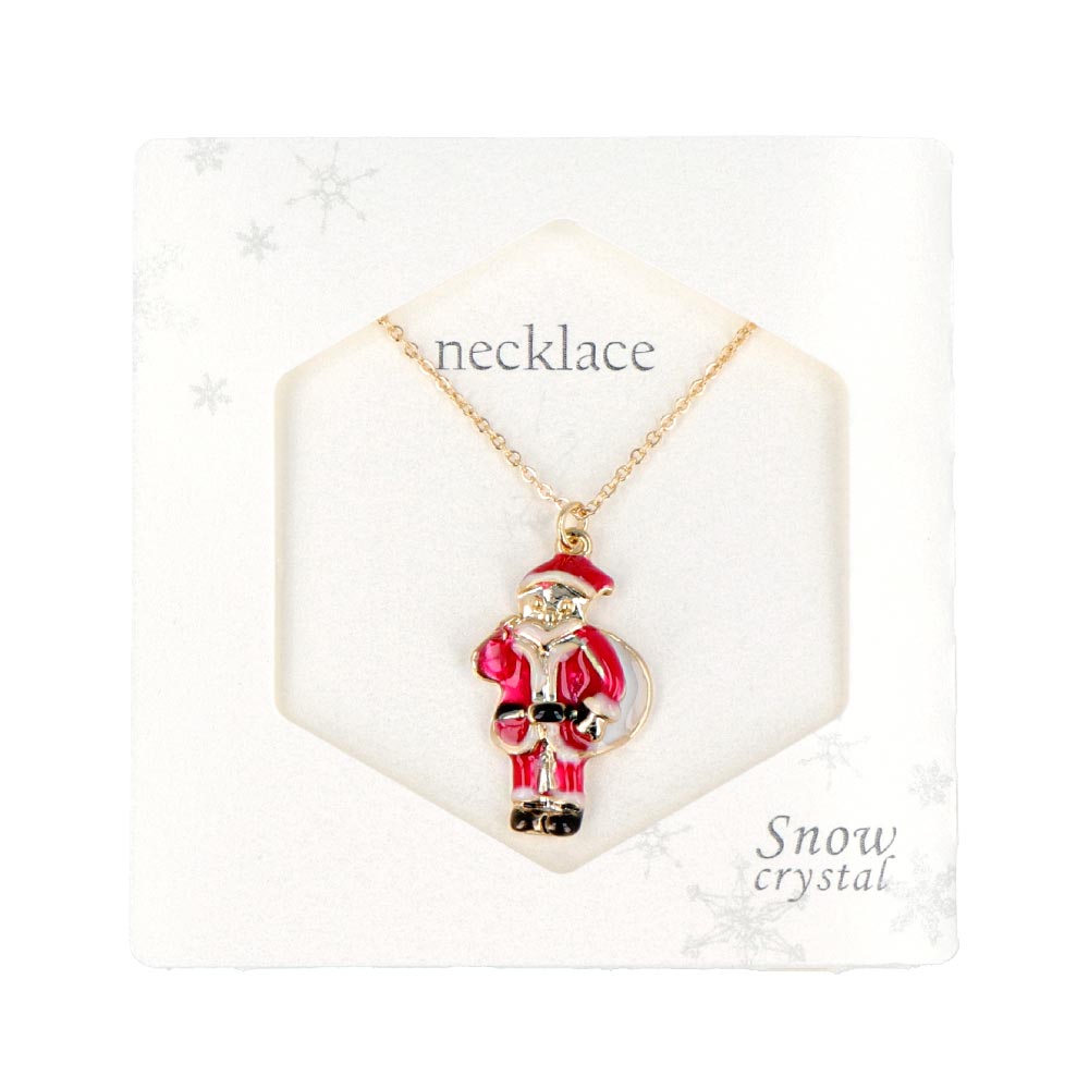 Santa Claus Holiday Necklace