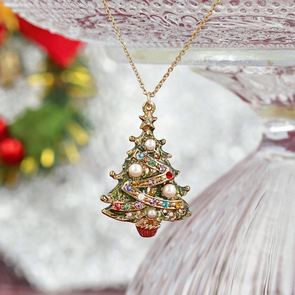 Holiday Tree Necklace - osewaya