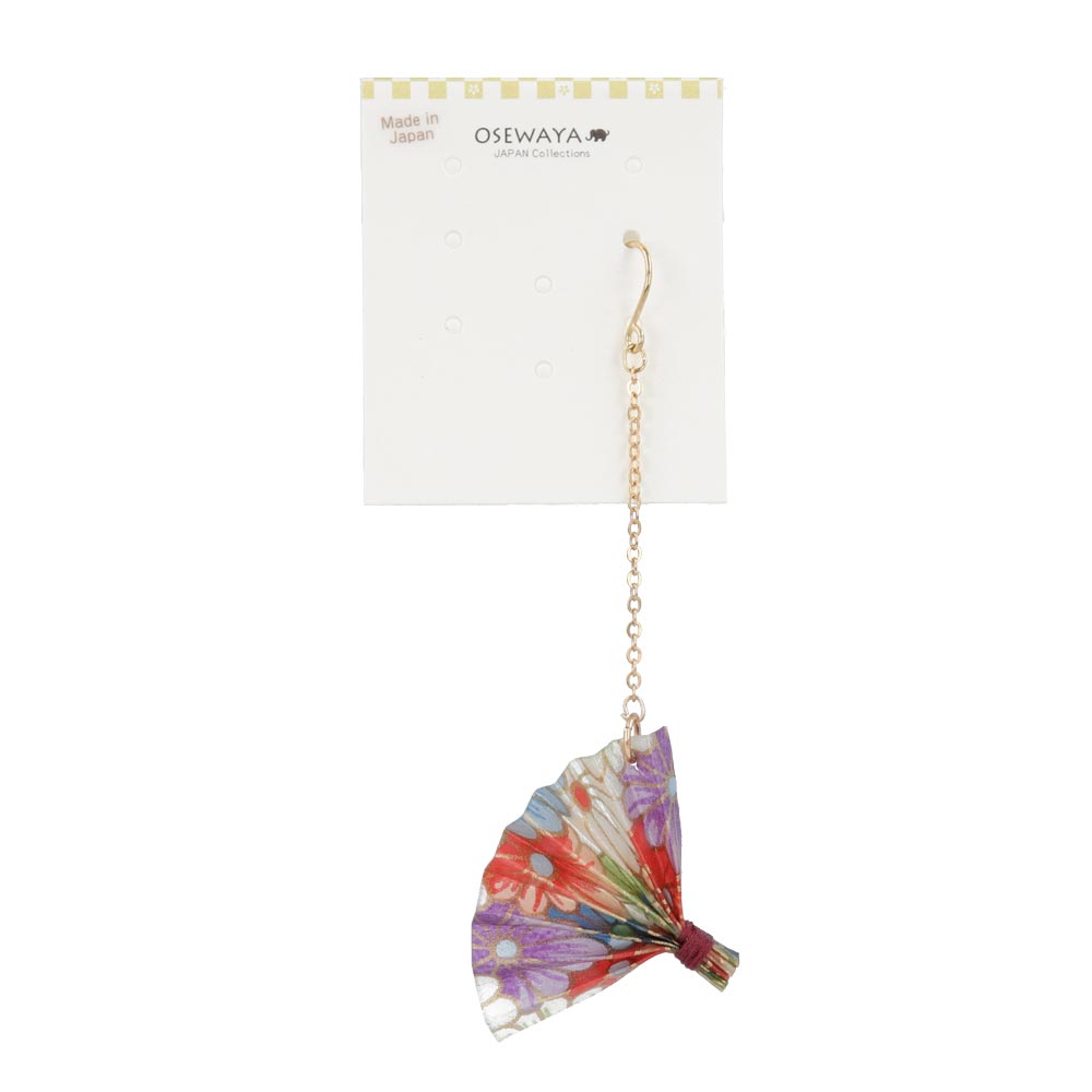 Origami Earrings - Crane with Swarovski Crystal – misschopsticks