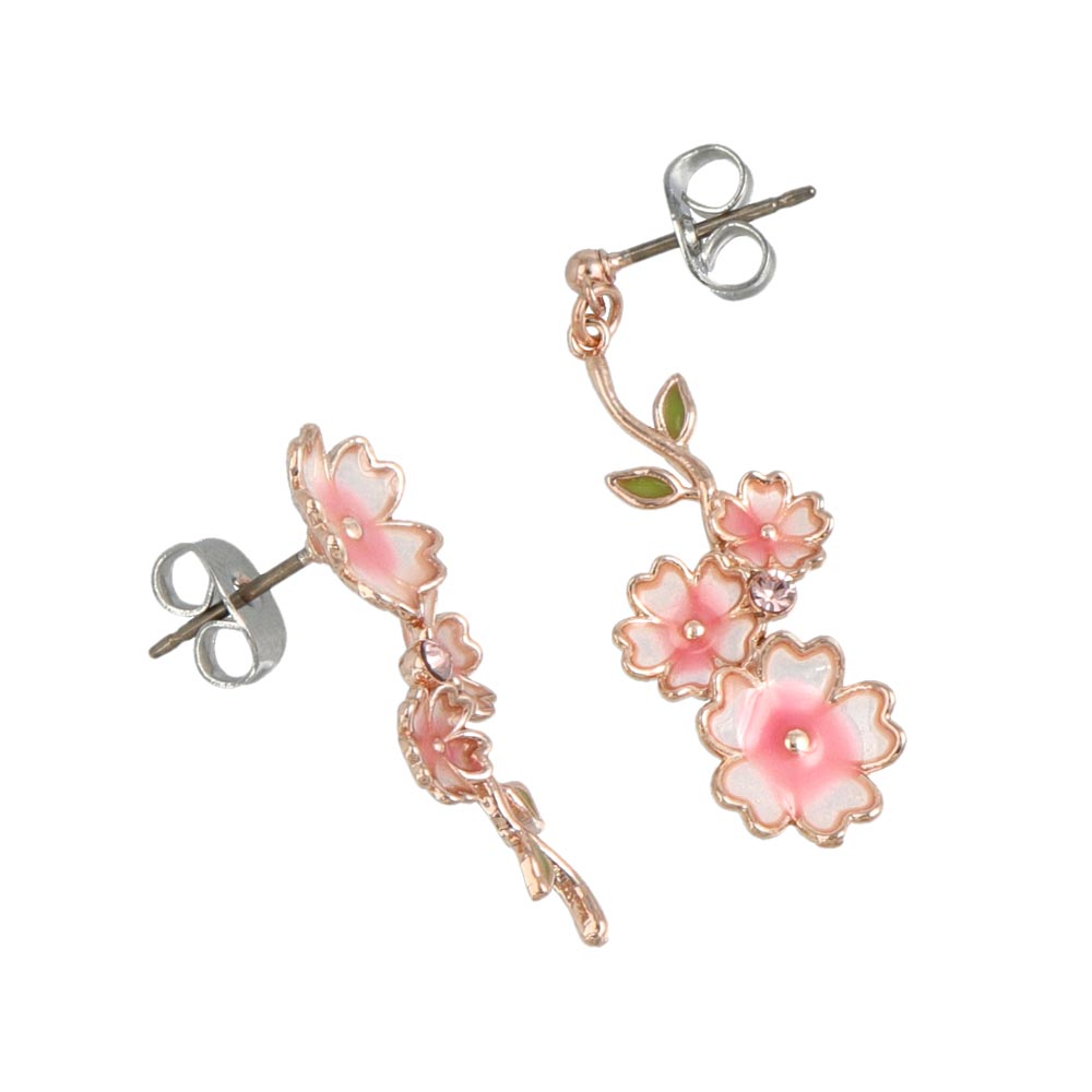 Sakura Mismatched Earrings