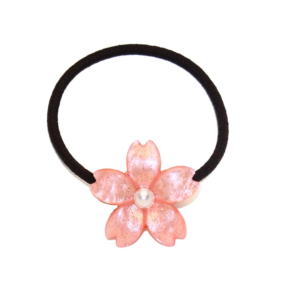 Cherry Blossom Ponytail Holder - osewaya