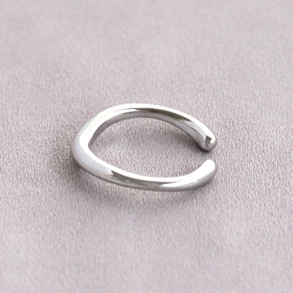 Curved Open Ring